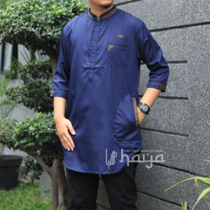 Baju Koko KURTA Pakistan TOYOBO Tangan 3/4 Super Premium Terbaru Qurta Pria Dewasa Irsyad Elzaura