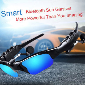 Wireless Music Bluetooth Sunglasses Smart Glasses Headset Outdoor In Car Sport Earphone Calling Music Anti-Blue Eyeglasses