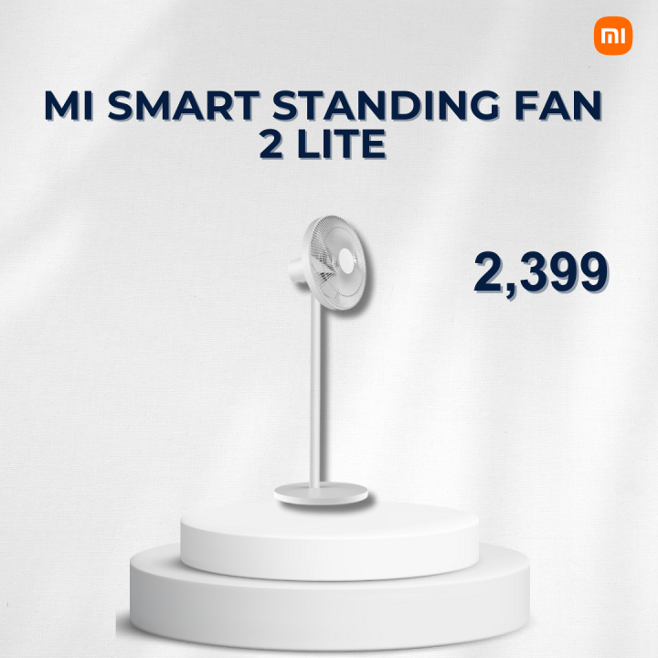 Xiaomi Smart Standing Fan 2 Lite | Dual use — desktop or floor | Lazada PH