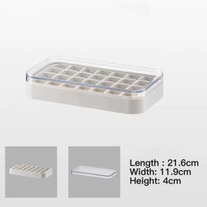 Home Signature Silicone Ice Cube Tray Ice Jelly Mold with Cover Ice Jelly Maker Mold Home Frozen Ice Covered DIY Ice Cubes Box