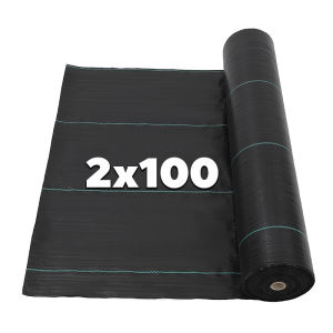 【คลุมวัชพืช ยาว200ม.】ผ้าคลุมดิน กำจัดหญ้า พลาสติกคลุมดิน ระบายอากาศและน้ำซึมผ่านได้/ย่อยสลายได้/ไม่กลัวขาด ผ้ากันหญ้า ผ้าคลุมดิน พราสติกคลุมดิน ผ้าคลุมวัชพืช ป้องกันวัชพืช