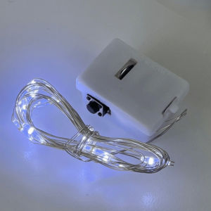 Lampu LED Tumblr Kawat Warna COOL WHITE Lampu Hias 3 Mode Kedip Hiasan Dekorasi Ruangan Bucket Bunga Kado Hadiah