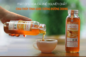[Trợ giá] Mật Ong Hoa Cà Phê Nguyên Chất Họ Hồ (420gr/hũ) Cam kết nguyên chất tăng đề kháng - mật ông Họ Hồ - mật thật giá trị thật - từ nông trại rừng hoa cà phê Tây Nguyên - TOP BÁN CHẠY TẾT 2022