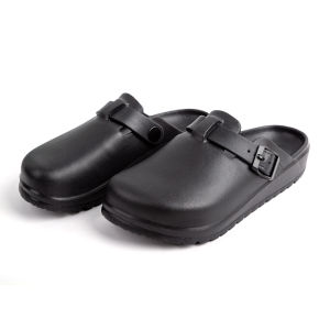 Laboratory Clogs For Women Fashionable Adjustable Buckle Slippers For Outdoor Wear Indoor Home Soft-Soled Sandals For Men