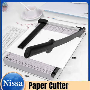 A4 Size Paper Cutter Paper Sliding Cutter Guillotine Type Good Quality Steel Material Photo Cutter Heavy