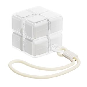 LUXURY GRADE 8 ช่อง กล่องยาลูกบาศก์มายากล ป้องกันความชื้น แม่เหล็ก กล่องจัดยา สร้างสรรค์ พร้อมสายคล้อง กล่องใส่แท็บเล็ต สำหรับบ้านและการเดินทาง