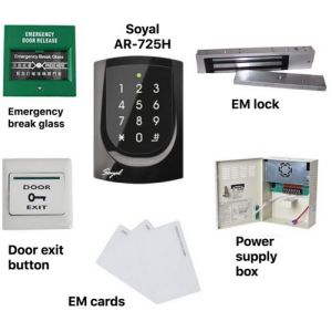 Soyal Door Access Control System With Full Installation