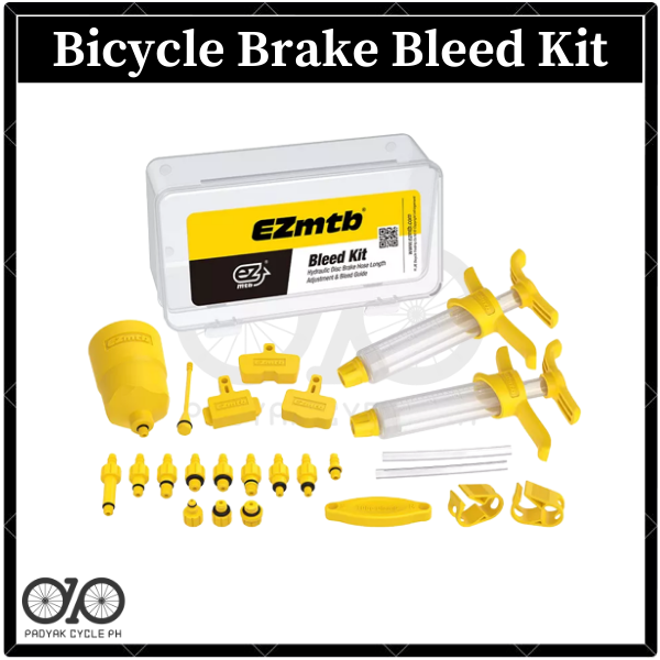 Bicycle hydraulic discount brake bleed kit