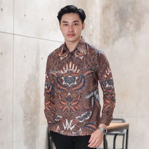 Jayabaya Batik IJEN II Kemeja Katun Furing Lengan Panjang