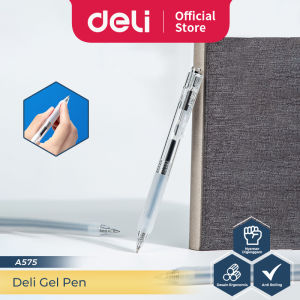 Deli Pulpen Gel / Gel Pen 0.5mm Penulisan Lancar A575