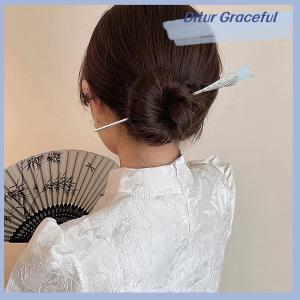 Ditur Classic Chinese Hair Stick Pins For Women Butterfly Flower Star Fresh Handmade Hairpins Charm Jewelry Accessories Hair Ornaments