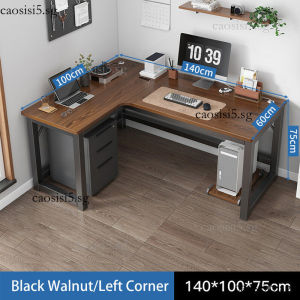 Corner Desk Office Table L Shape Left And Right High Quality Gaming Table Ergonomic Desk Study Table With Cabinet Shelf