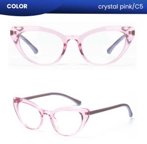 IOOI Eyewear -  Kacamata Cat Eye TR90 Anti Radiasi Blueray Photocromic Pria Wanita 2338