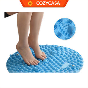 【COZYCASA】Foot Pressure Plate / Round Massage Board / Jogging Massage Foot Mat / Anti-Slip Foot Reflexology Pad