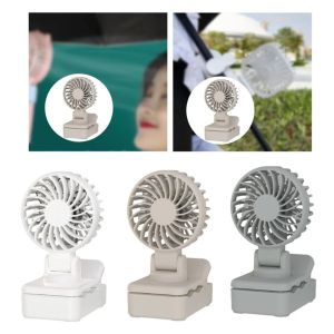 MNLXM with Removable Design  Clip on Fan 3 Speed Adjustable Strong Wind Mini Cooling Fan Portable Fast Charge Handheld Fan Kitchen Fishing