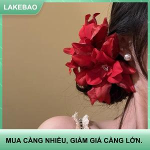 【LAKEBAO】 1PC Bohemian kỳ nghỉ phong cách hoa Clip tóc thời trang mô phỏng hoa kẹp tóc cho phụ nữ cô gái ngọt ngào Phụ Kiện Tóc Quà Tặng