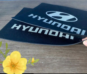 Tấm chắn bùn Hyundai chắn bùn từ cao su dẻo lắp cho Xe 1T-1T25 Porter H100 H150...Kích Thước 27x37cmcó giá sỉ.