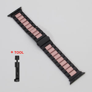 Stainless Steel strap for  apple Watch 8 7 6 SE 5 4 3 42mm 38mm 40MM 44MM 41mm 45mm 49mm for Apple Watch  Ultra Metal Watchband Bracelet Strap for i  Watch 8 7 accessories（watch not included）