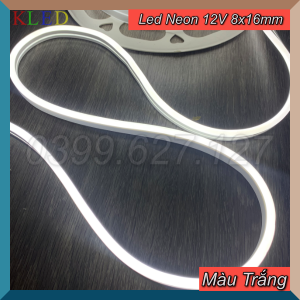 1 Mét Đèn Neon 8mm Trang Trí DC 12V 8x16mm(chưa kèm nguồn) Led Neon Trang Trí