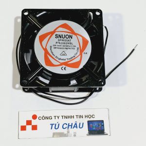 Quạt 8Cm / Dày 2.6Cm - Điện áp AC: 220V / 0.1A (22W)