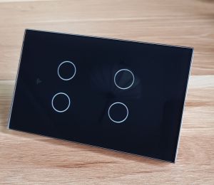 Công tắc thông minh nút cảm ứng wifi tuya/smartlife điều khiển từ xa qua điện thoại