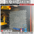 TRAPAL Laminated Sakolin Waterproof (Per Yard) for construction site cover sako plastic type yarda ang sukat wala tahi. 