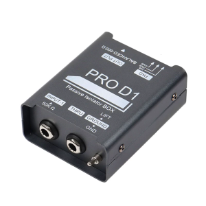 Sound Isolator 6.5 Isolator Mixers Sound Currents Eliminators Live Broadcast for Electric Guitar Impedance Eliminators