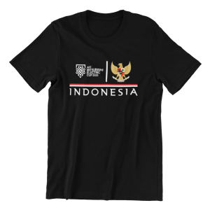 BA127 Kaos Indonesia AFF 2022 Bahan combed 30s full katun