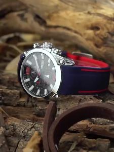 Cross-border bestseller Meiger MEGIR Multifunctional chronograph calendar sports watch watch Men 2063 Large dial