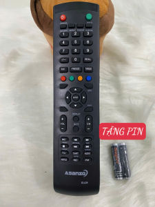 Điều khiển TiVi ASANZO XLL . Remote TiVi ASANZO . Tặng pin