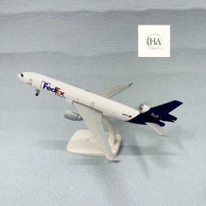 Mô hình Trưng Bày Máy Bay McDonnell Douglas MD-11 Máy Bay Hãng Vận Tải Toàn Cầu FEDEX Express Hợp Kim Cao Cấp