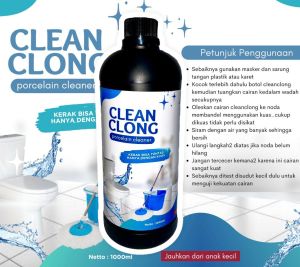 Permbersih Kerak Kamar Mandi Lantai toilet Free kuas / sarung tangan pembersih Kloset Serbaguna sekali usap Tokoku Untung