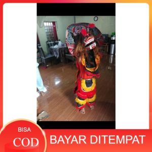 Barongan Kayu Asli Blora - Mainan Anak Barogan Banteng Bantengan Barogsai Kuda Lumping Jaranan Topeng Bujang Ganong Ganongan Monyet Macan Reok Ponorogo Capolkan Spon Devil Jumbo Lampu Ukuran SD anak2 Usia 5 Tahun