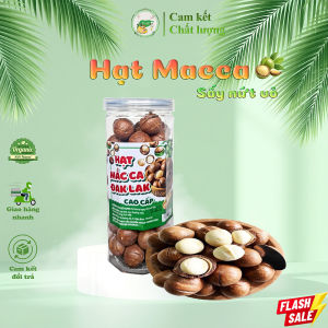 500g Macca Đắk Lắk – Size Vip Vỏ Nứt Sẵn Hạt dinh dưỡng giòn nhân béo có khui dễ tách vỏ