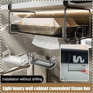 Drawer Box Water-resistant Waterproof Tissue Box Take the Paper Non-sliding Strong Load-bearing