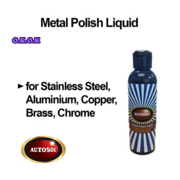 Autosol Metal Polish Liquid 150ml Lazada