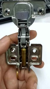 Sus304 Stainless Steel 5/8" Hydraulic Kitchen Wardrobe Cabinet Furniture Soft Close Hinges