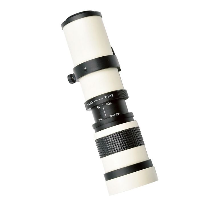 420-800Mm Telephoto Zoom Lens Manual Zoom Lens SLR Camera Lens