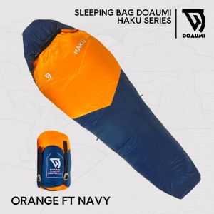 SLEEPING BAG DOAUMI HAKU Primaloft Dacron Thermal OMNIHEAT Kantong Tidur Camping Gunung Hiking