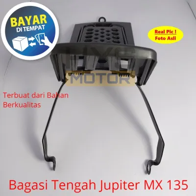 bagasi tengah penjepit barang variasi aksesoris motor Jupiter MX 135 bahan besi kuat