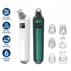 STARGOODS ไฟฟ้า น้ำยาล้างสิวเสี้ยน ทำความสะอาดอย่างล้ำลึก ชาร์จผ่าน USB ได้ เครื่องดูดฝุ่นรูขุมขน ระดับมืออาชีพ ฟองเล็ก เครื่องมือความงามอัจฉริยะ ดีไวซ์ความงาม