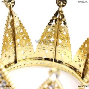 [COD] WANGJIA Crown Cake Topper Tiara Kids Hair Ornament Birthday Party Supplies