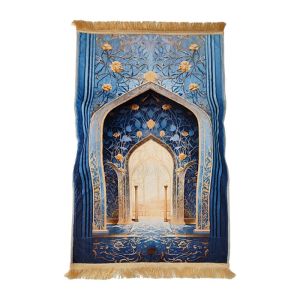 Prayer Rug Living Room Prayer Mat 70*110cm Muslim Islamic Prayer Rug Carpet Mat Kneeling Poly Mat with Vintage Pattern Tassel2026
