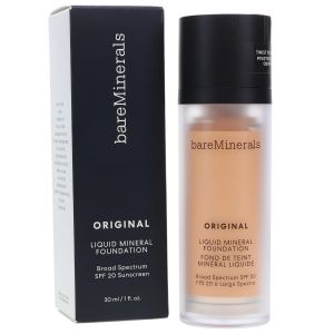 Kem nền khoáng chất bareMinerals ORIGINAL LIQUID MINERAL FOUNDATION SPF20 LIGHT BEIGE 09 30ml cải thiện  kết cấu da và thu nhỏ lỗ chân lông của Mỹ