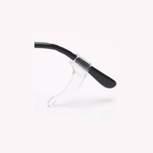 Non-Slip Eyeglass Retainers Earmuffs For Glasses Hooks Transparent Silicone Anti-Slip Eyeglass Ear Hooks