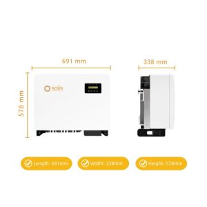 S5-GC(50-60)K three-phase series inverter are suitable for the installation of three-phase input pv system of commercial and industrial.Adopt 5/6MPPT design to provide a more flexible configuration scheme and higher generation efficiency Hybrid Inverter