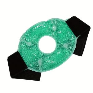 SJJL Có thể tái sử dụng Dây đeo chườm lạnh bằng gel mềm Có thể giặt được Hạt gel mềm Gạc chườm lạnh thể thao Di động PVC thân thiện với da Nẹp trị liệu bằng hạt gel Giảm đau do bong gân mắt cá chân
