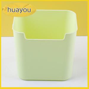 huayou ที่เก็บปากกาแบบตั้งโต๊ะสีทึบกล่องใส่ดินสอแบบสร้างสรรค์กล่องเครื่องเขียนแบบเรียบง่ายอุปกรณ์สำนักงาน