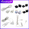 5M 3M Power Extension Cable Plug Extender Wire For LED String Light Christmas Lights UK EU US plug Adapter plug LED Light Flood Light LED decorative fairy light. 