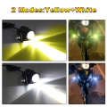 Mini Driving Light For Motorcycle 12V 2 Color Led Light Super bright. 